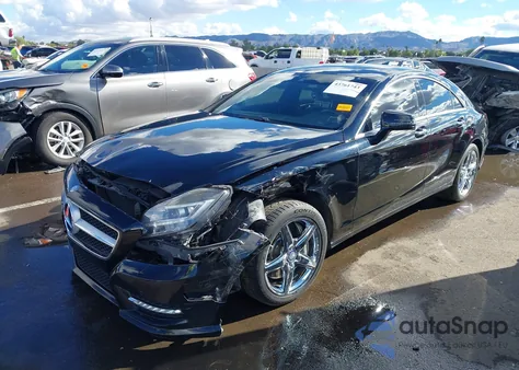2014 Mercedes-Benz Cls 550 из США, поврежденный, VIN WDDLJ7DB4EA090498
